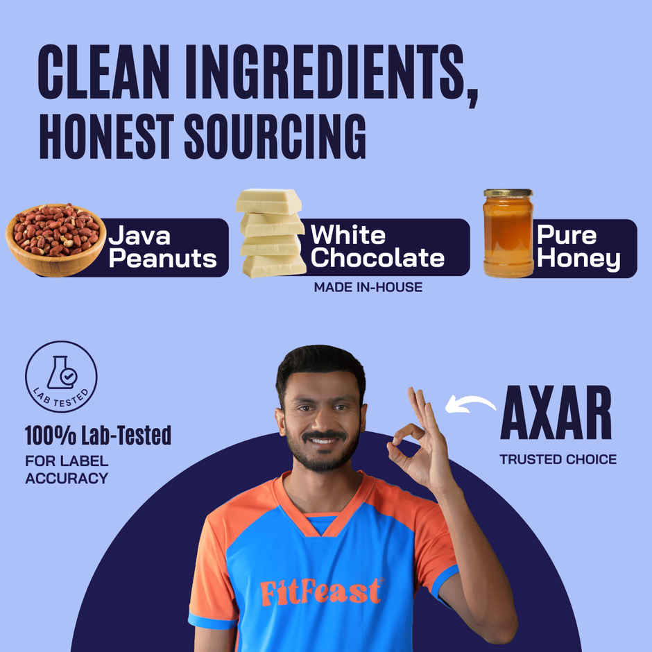 FitFeast White Chocolate Peanut Butter