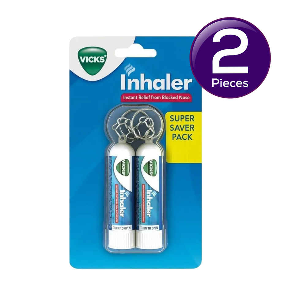 Vicks Inhaler with Keychain Combo