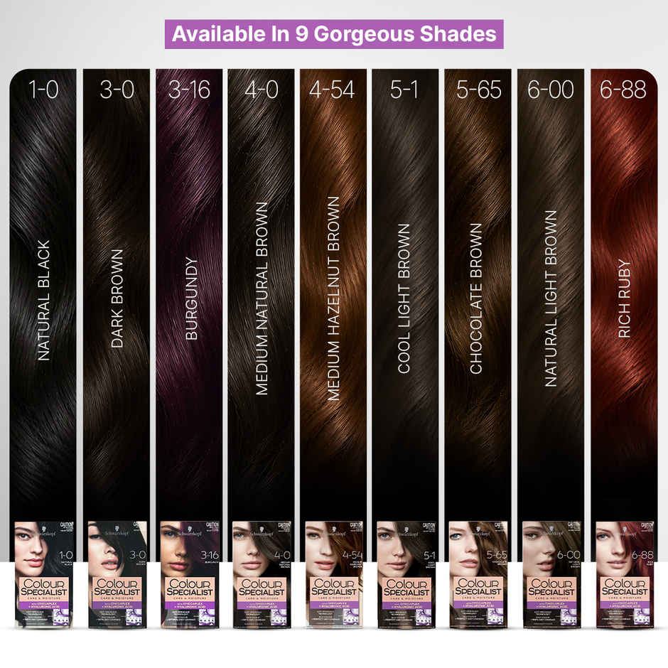 Schwarzkopf Colour Specialist Permanent Hair Colour 6-88 Rich Ruby