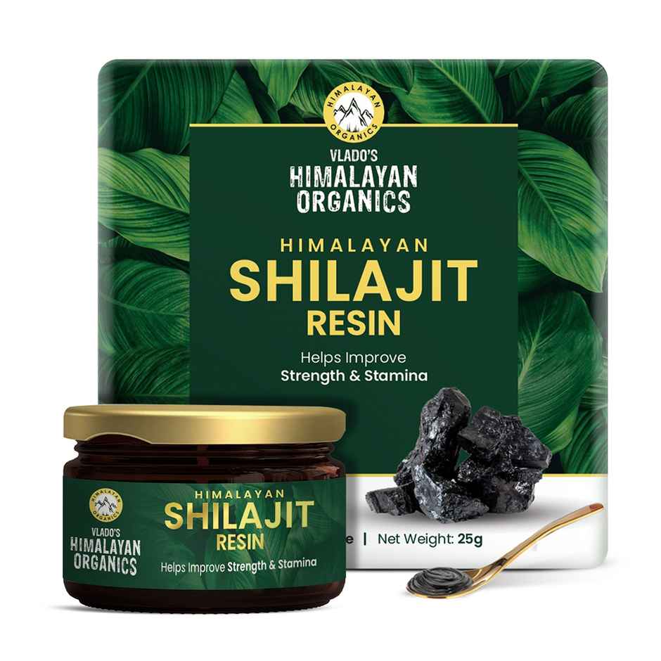 Vlado's Himalayan Organics Pure Shilajit Resin to Boost Performance