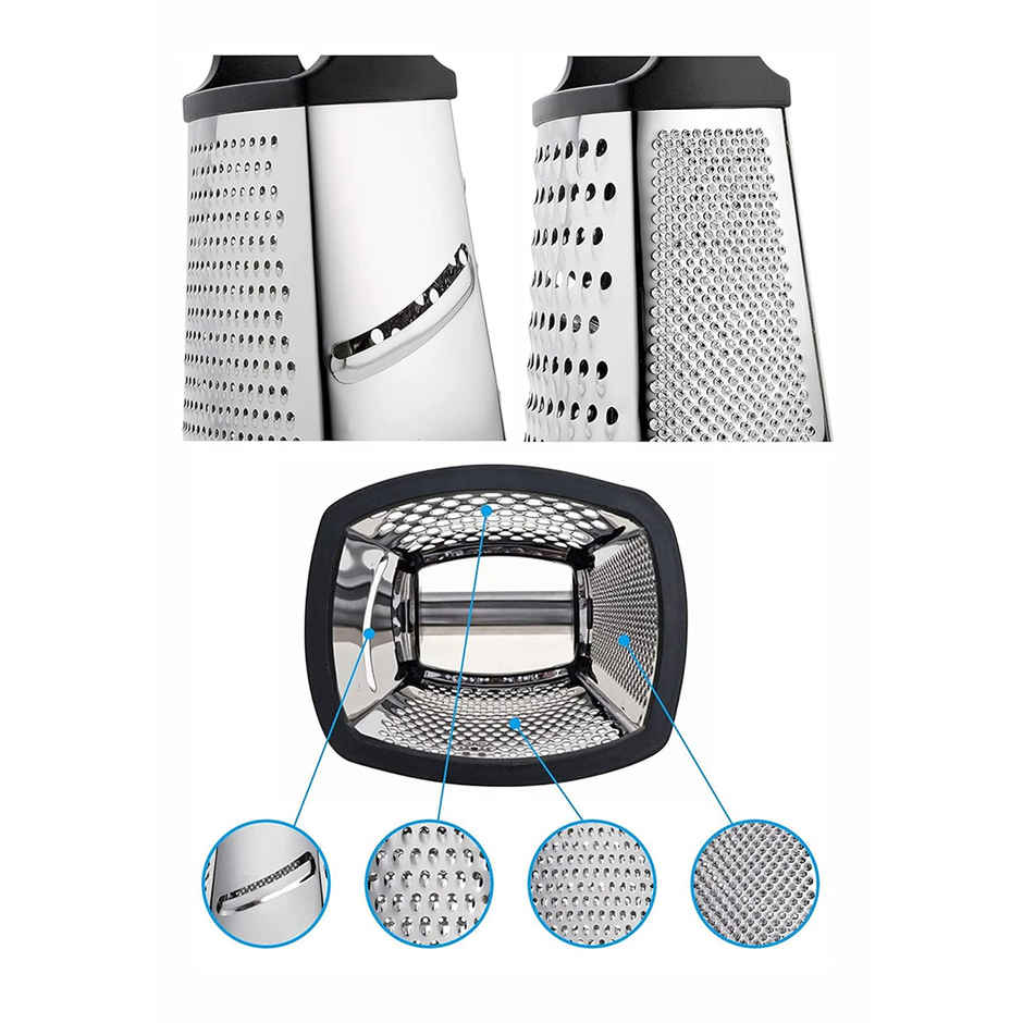 Petals 4 Sided Non Slip Broad Based Universal Kitchen Vegetable Grater Slicer | 23 cm