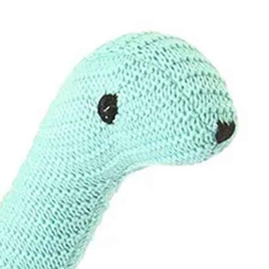 Sterling Crochet Dino Toy- Blue