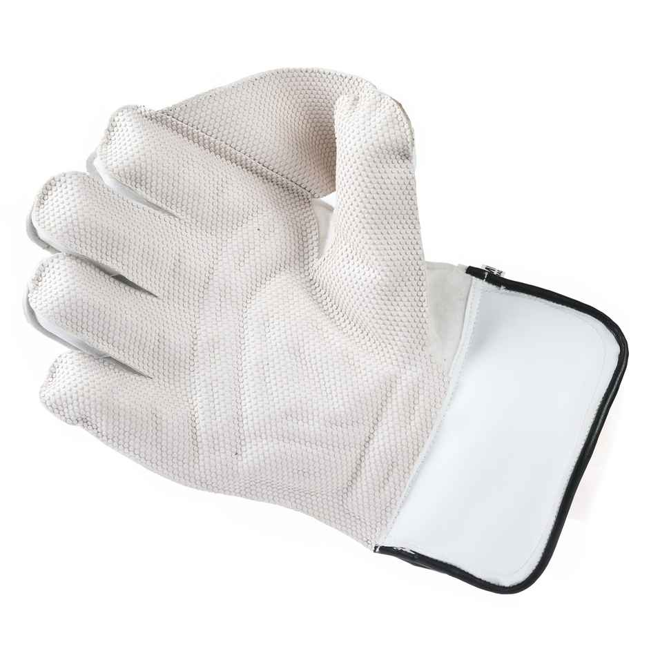 Playr Unisex Adult Cricket Caught Keeping Gloves Leather With Grit Ruber Palm for All Season Adult