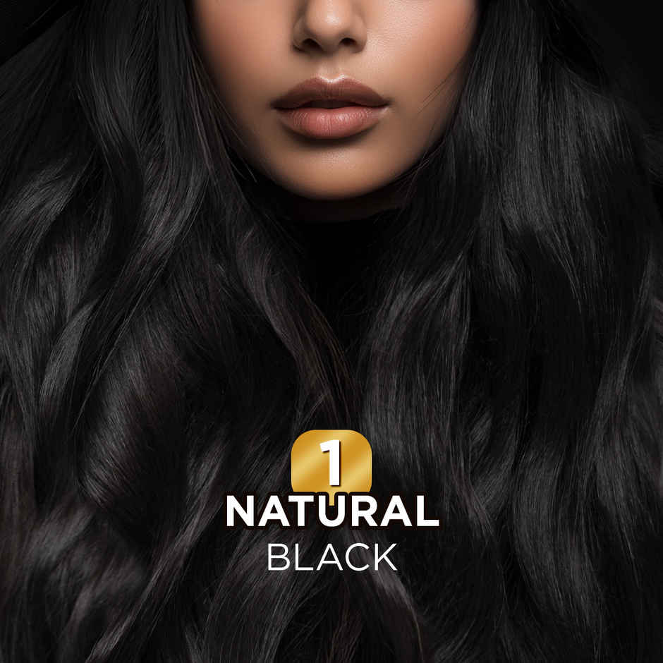 Bblunt Salon Secret High Shine Conditioning Hair Colour | Natural Black