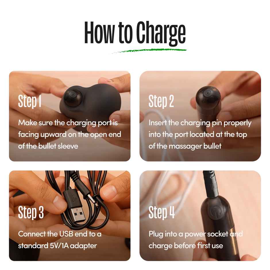 Bold Care Stroke Of Genius 10 Vibrating Modes Rechargeable Stroker For Men l | 1 Year Warranty