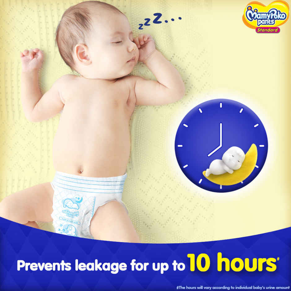 Mamypoko Standard All Night Pant Style Diaper | S | 60 pcs