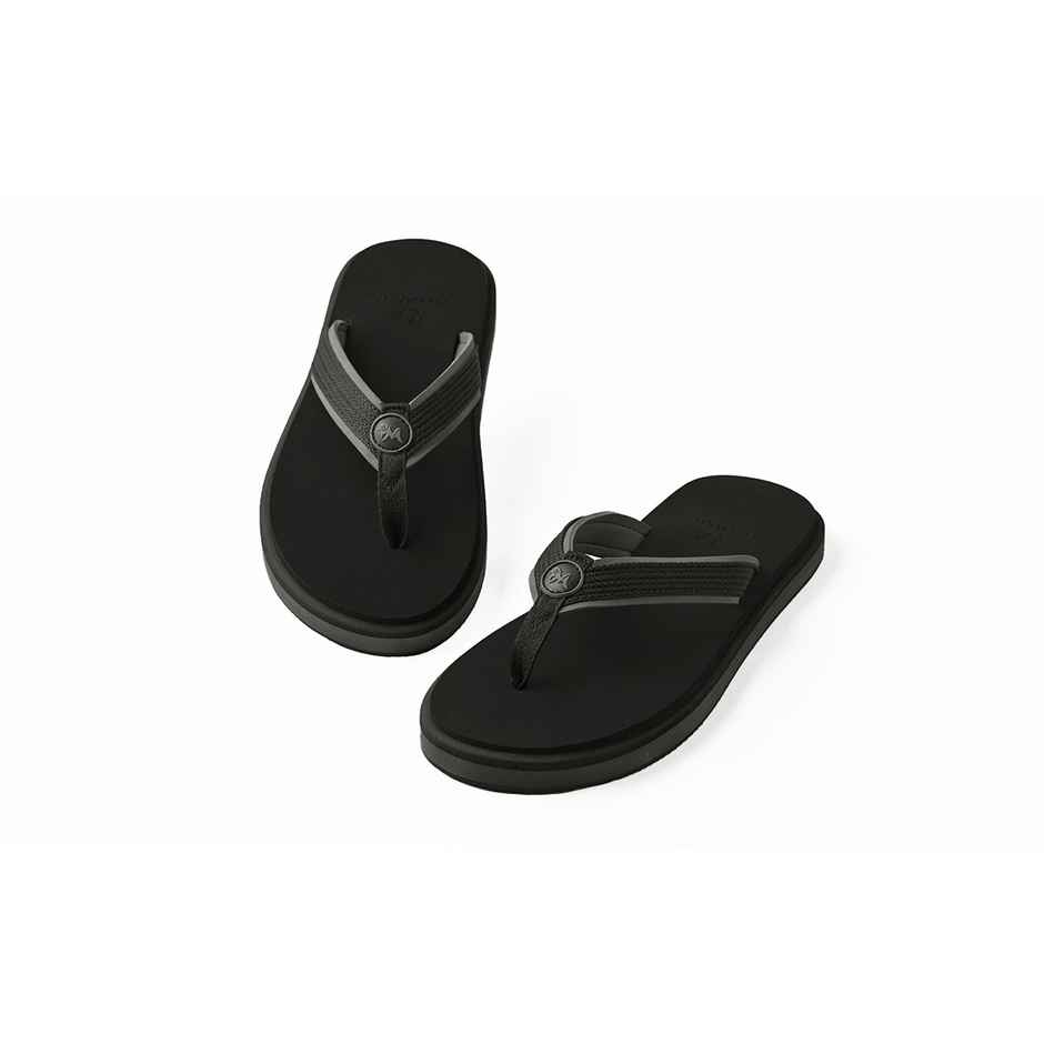 Neeman's Eco Fluffy Men's Rubber Flip Flops - UK 8 | Ultra Soft