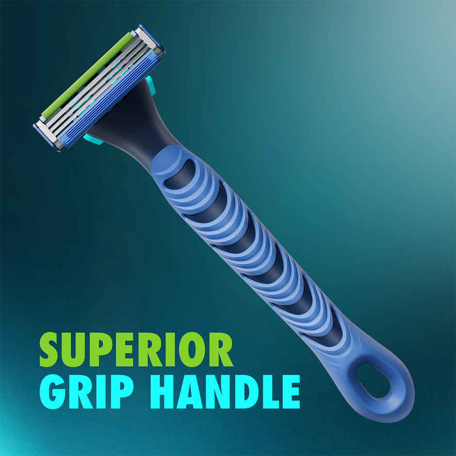 Gillette Guard 3in1 Mens Razor 2 Cartridge 1 Razor