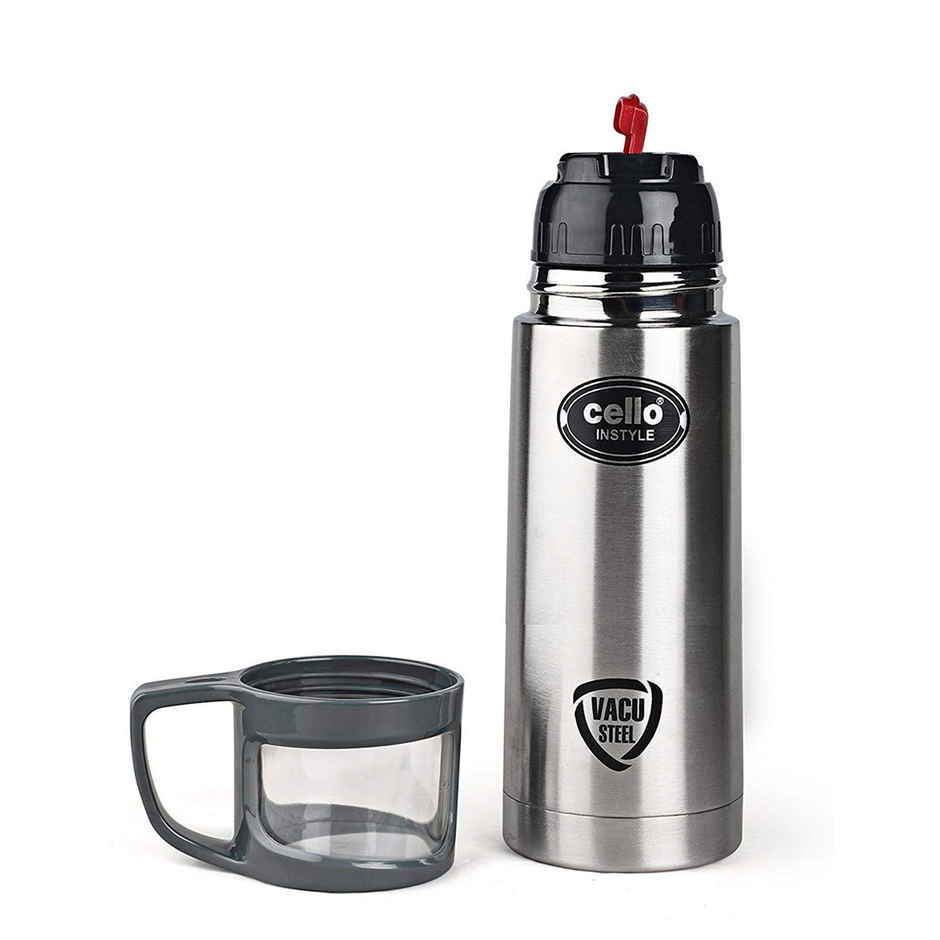 Cello Instyle Thermosteel Water Bottle with Jacket | 1 L | Assorted