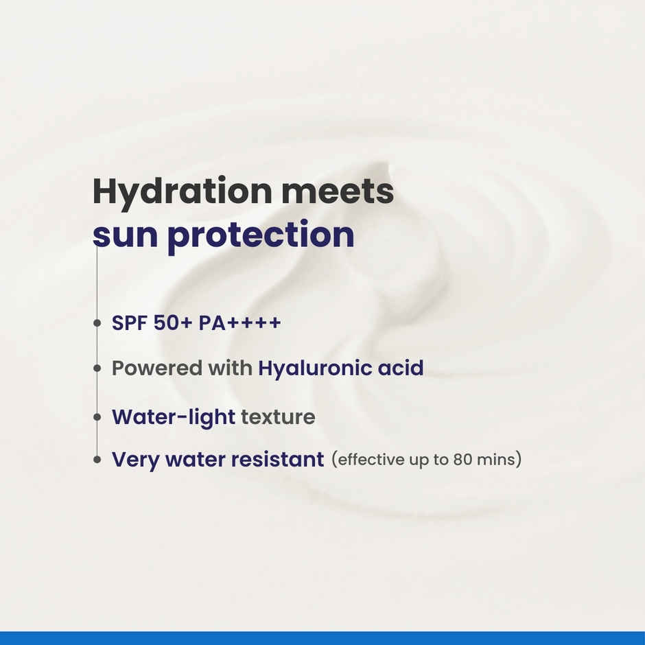 Re'Equil Oil Free Aquagel Sunscreen Hyaluronic Acid For Hydration