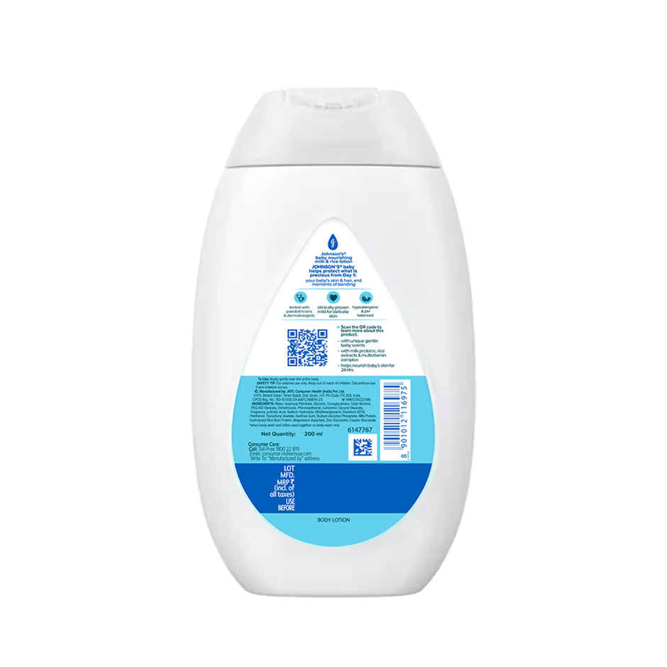 Johnson's Milk + Rice Lotion