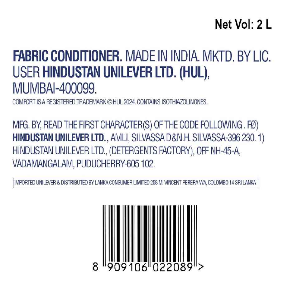 Comfort Morning Fresh After Wash Fabric Conditioner