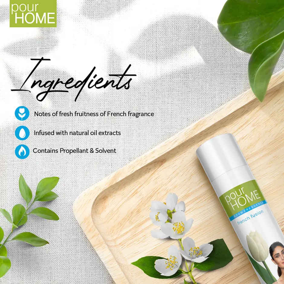 Pour Home French Flora & French Fusion Room Freshener Spray
