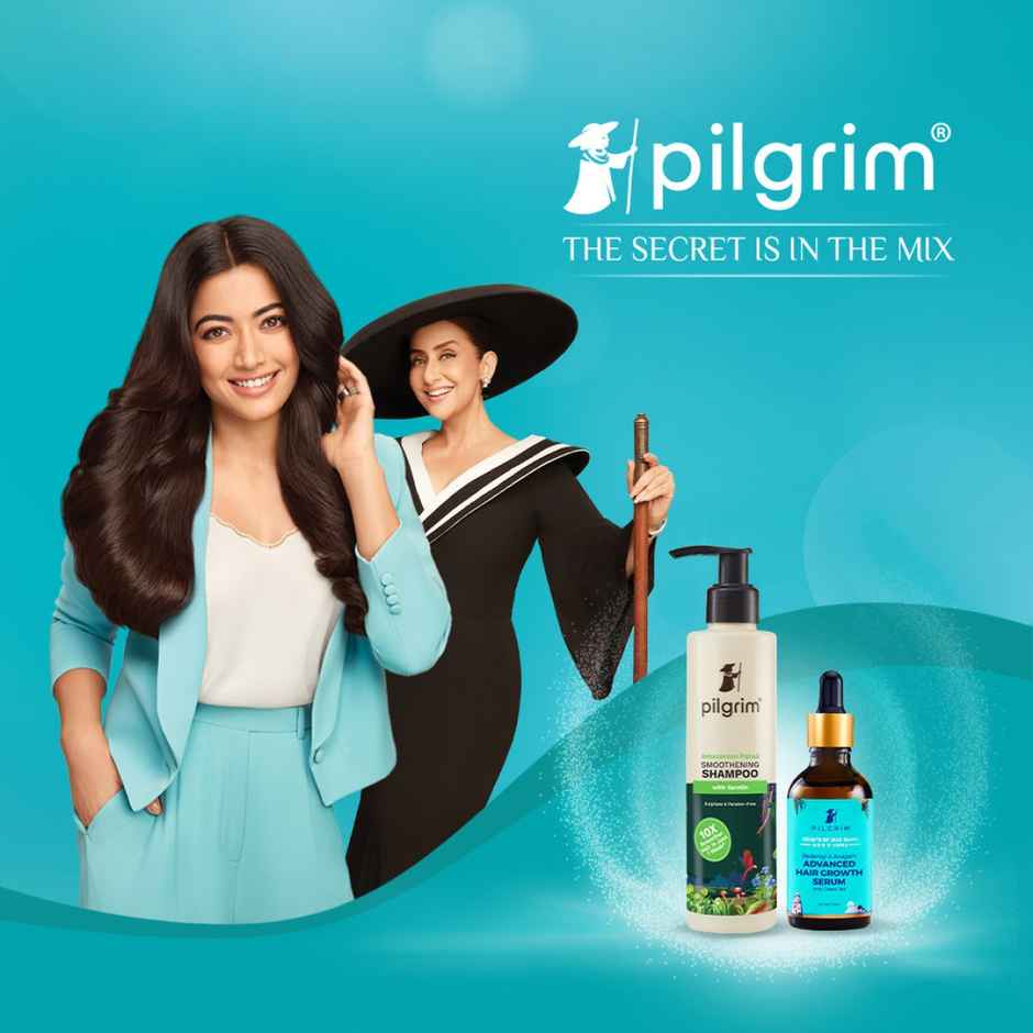 Pilgrim Korean Argan Oil Hair Mask for Dry & Frizzy Hair with White Lotus for Smoothening & Hairfall Control