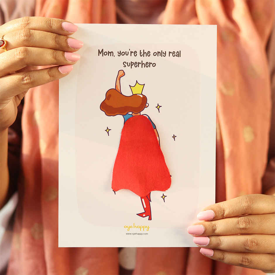 Happy Mail Cape Card For Mom