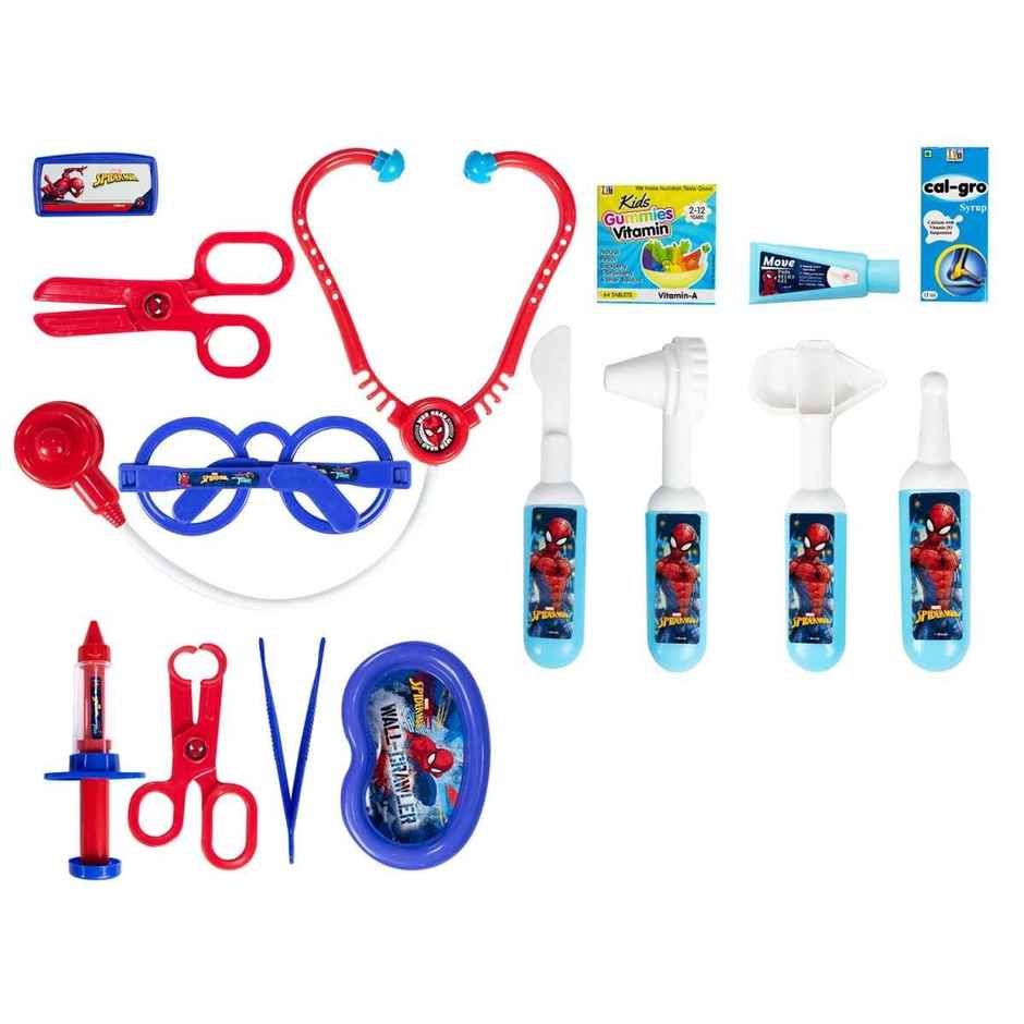 Itoys Little Doctor Set- Spiderman | 15 Pcs