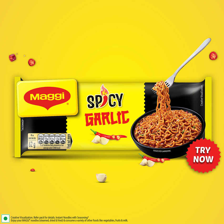 Maggi 2-Minute Spicy Garlic Noodles