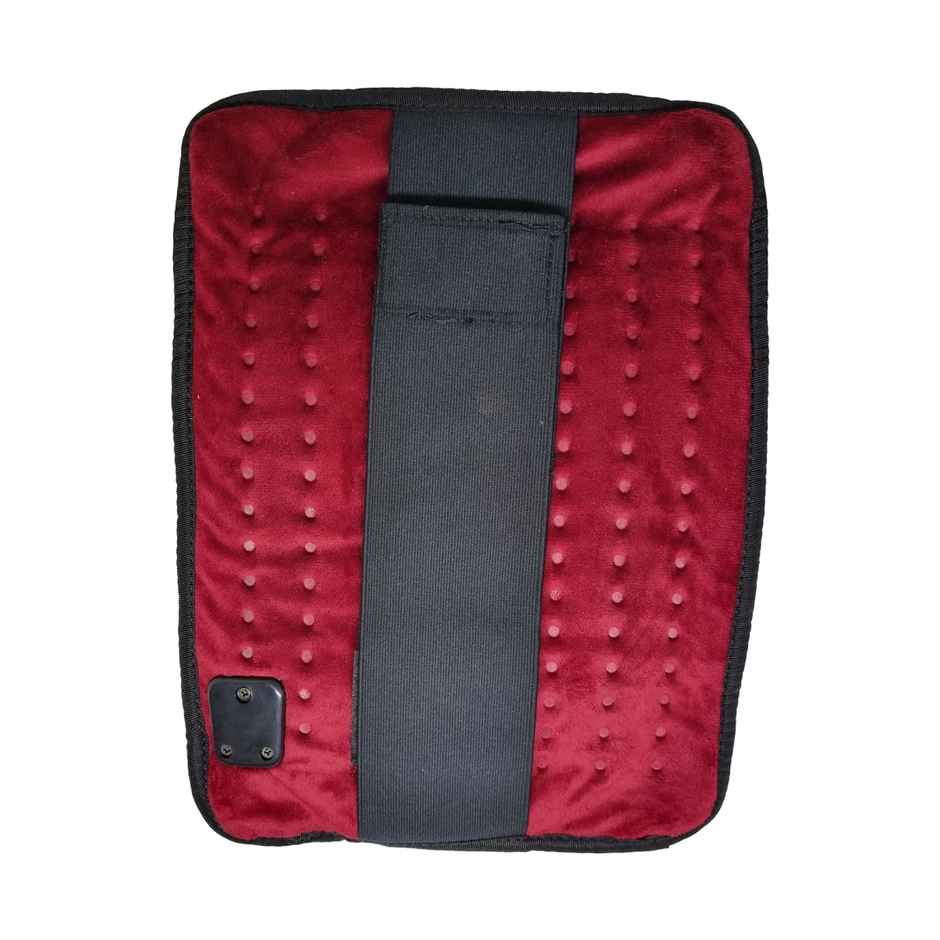 Sahyog Wellness Velvet Orthopaedic Pain Reliever Electric Heating Pad - Red