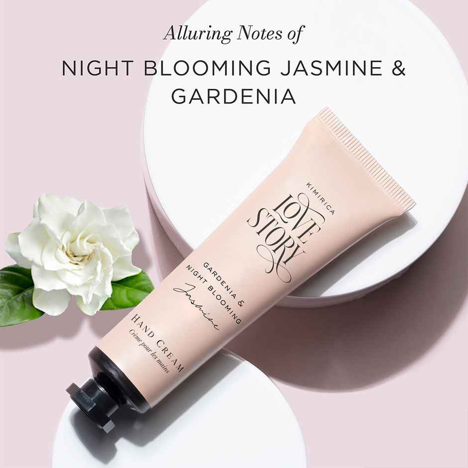 Kimirica Love Story Hand Cream | Floral Scented, Non-Sticky Hydration for Soft Hands