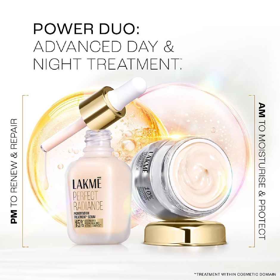 Lakme Perfect Radiance Pigmentation Treatment Gel With 10% Niacinamide Resorcinol Complex