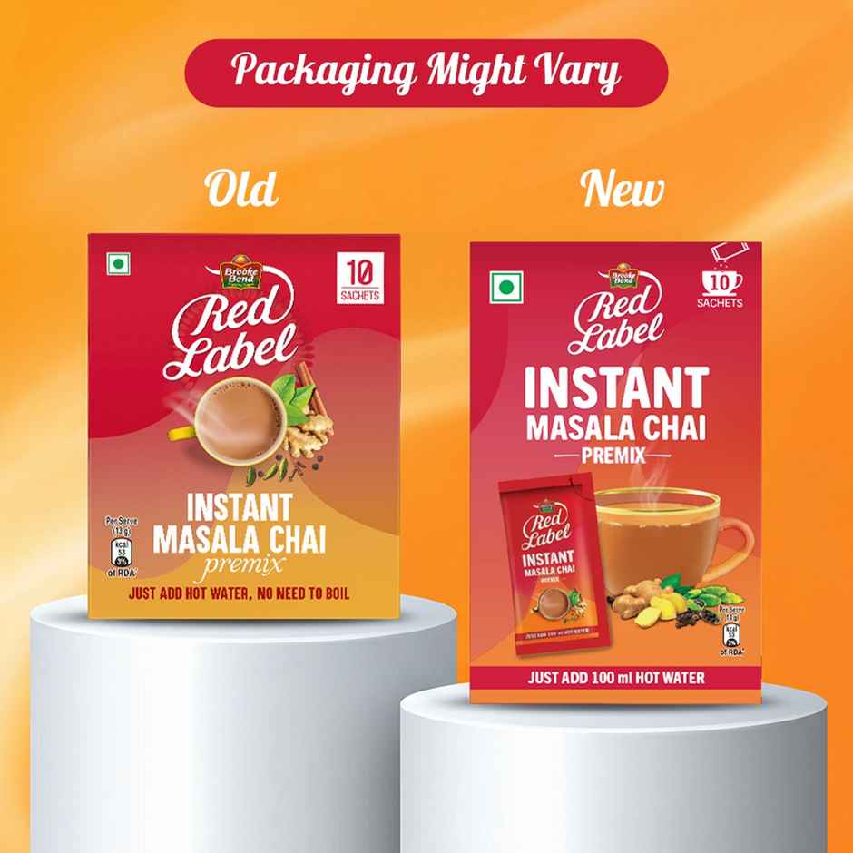 Brooke Bond Red Label, Instant Masala Chai Premix, Instant Tea Premix