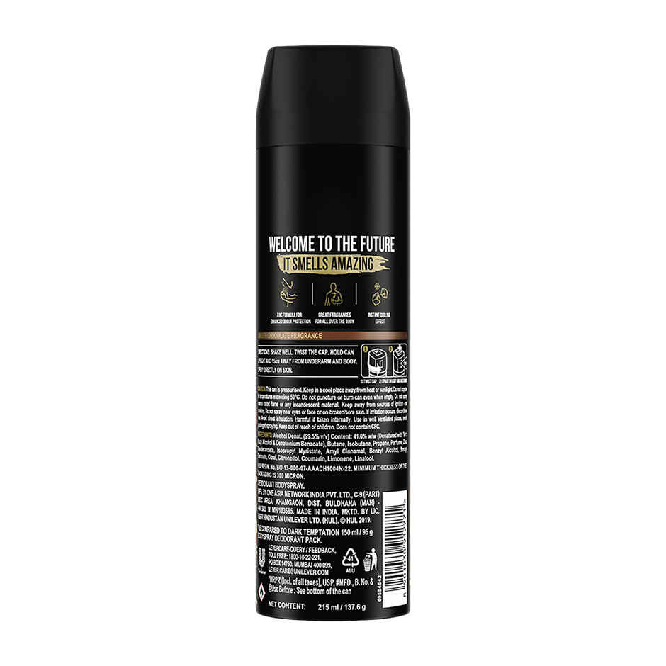 Axe Dark Temptation Deo | For Men | Long Lasting Deodrant Spray
