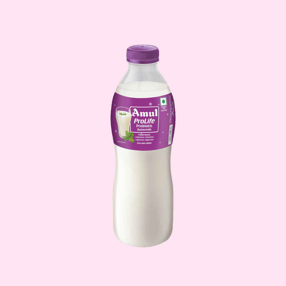 Amul Prolife Probiotic Buttermilk Bottle