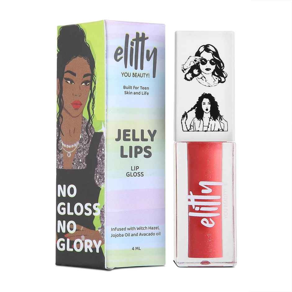 Elitty Pink Lip Gloss For High Shine (Pretty Chill)