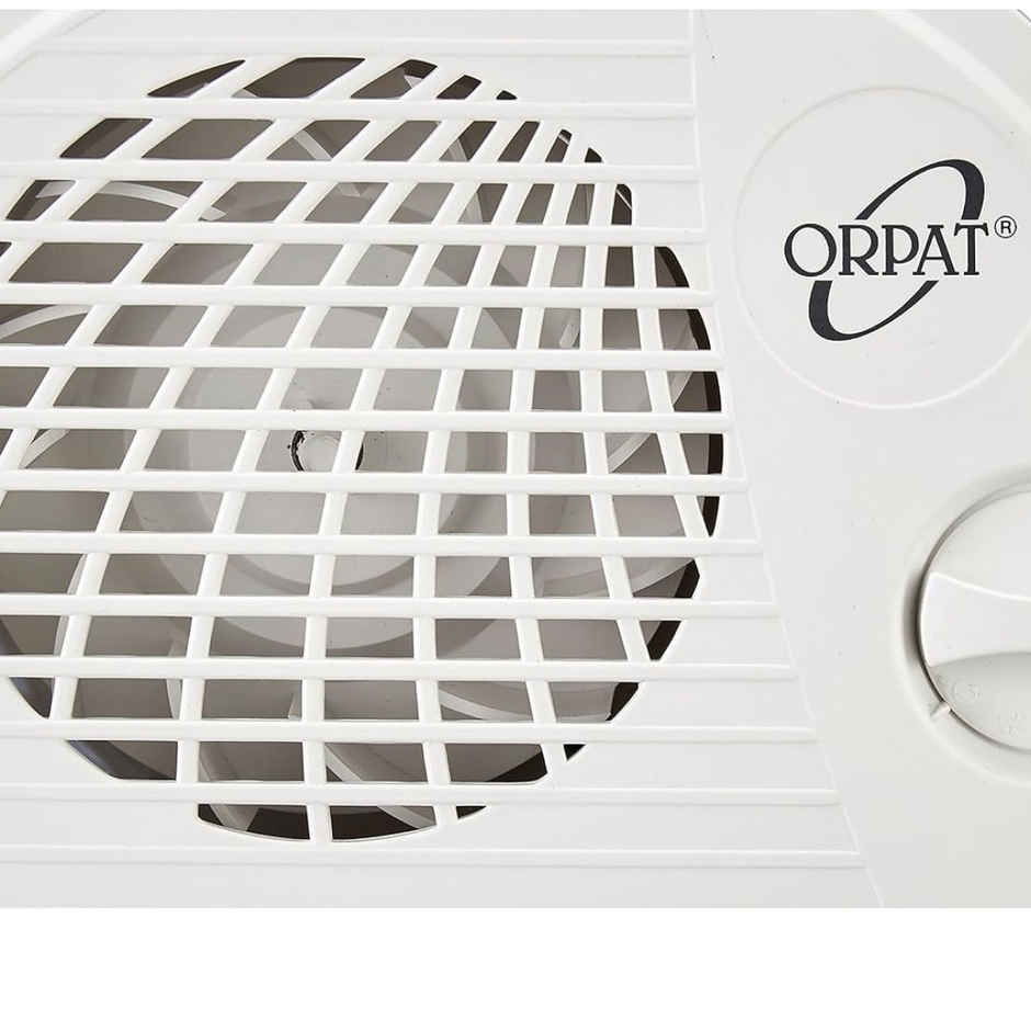 Orpat OEH-1220 (2000Watt) Fan Heater, Cool Touch Body, 2 Heat Setting knob - White