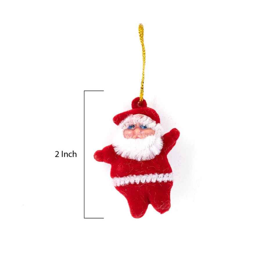 Christmas Santa Tree Decorations | Red | Picfest
