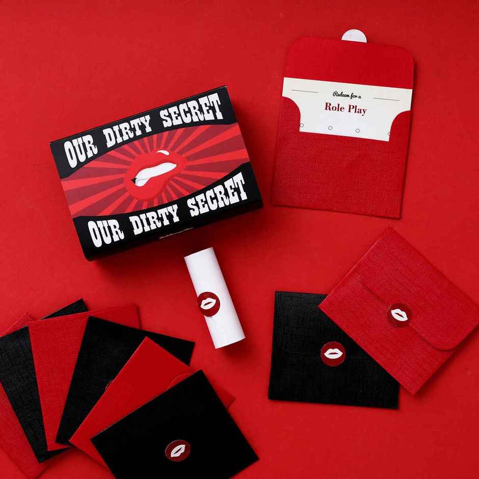 Our Dirty Secret Adult Role Play Card Game | Propcon
