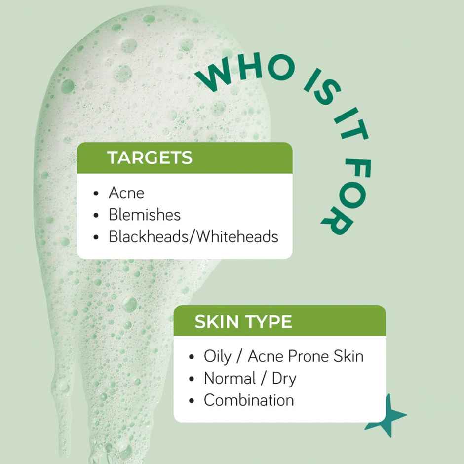 Moody Acnexpert Foaming Face Wash Salicylic Acid & Green Tea (80 Ml)