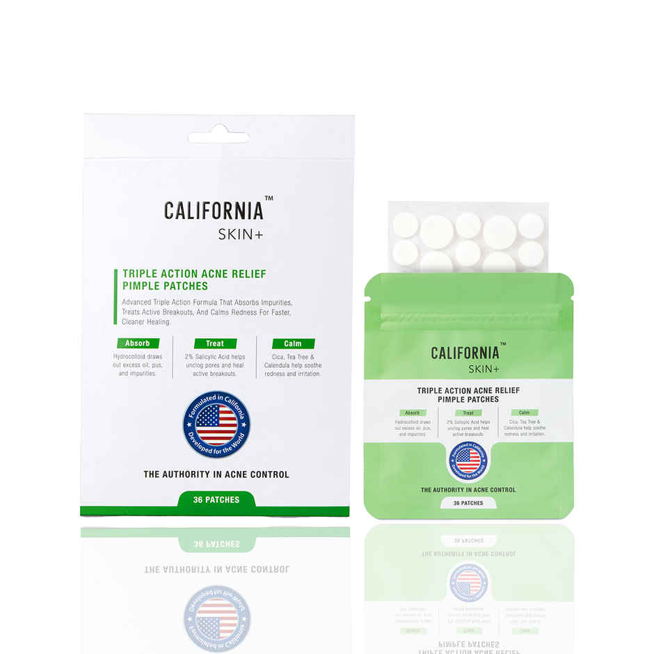 California Skin+ Triple Action Acne Relief Pimple Patches