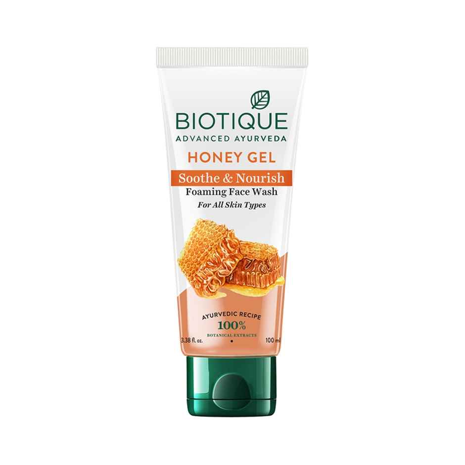 Biotique Honey Gel Soothe & Nourish Foaming Face Wash
