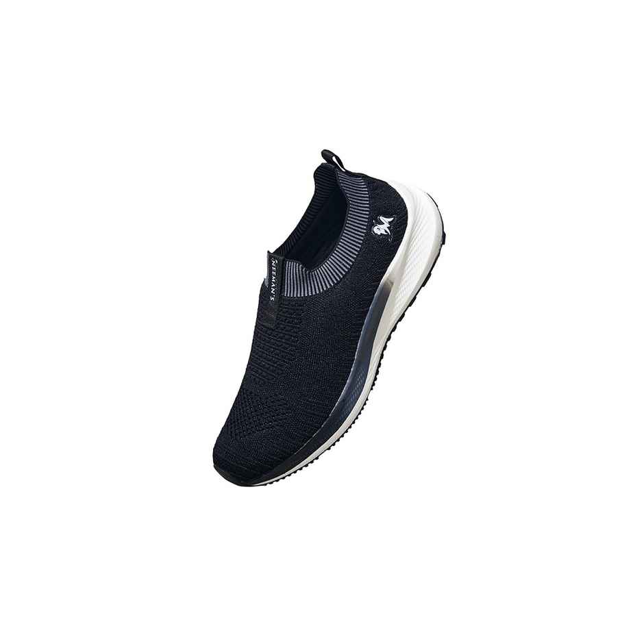 Neeman's Grip Fit Slip Ons | Black | Size- 8