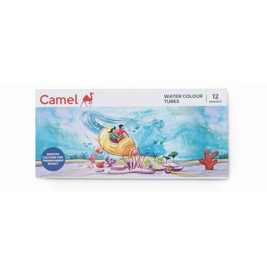 Camel Student Water Colours Assorted Pack Of 5Ml Tubes | 12 Shades