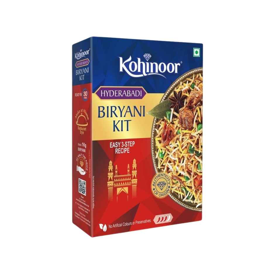 Kohinoor Ready To Cook Hyderabadi Biryani Kit