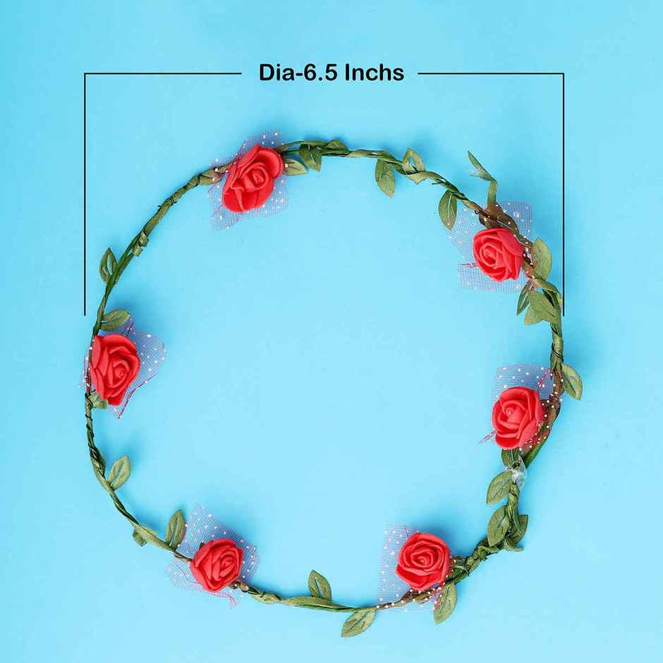 Princess Flower Tiara Crown | Kids Birthday Party Decoration | Propcon