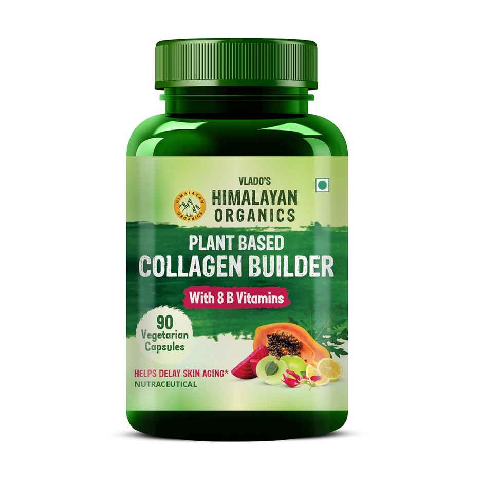 Himalayan Organics Plant Based Organic Collagen Builder 90 Capsules
