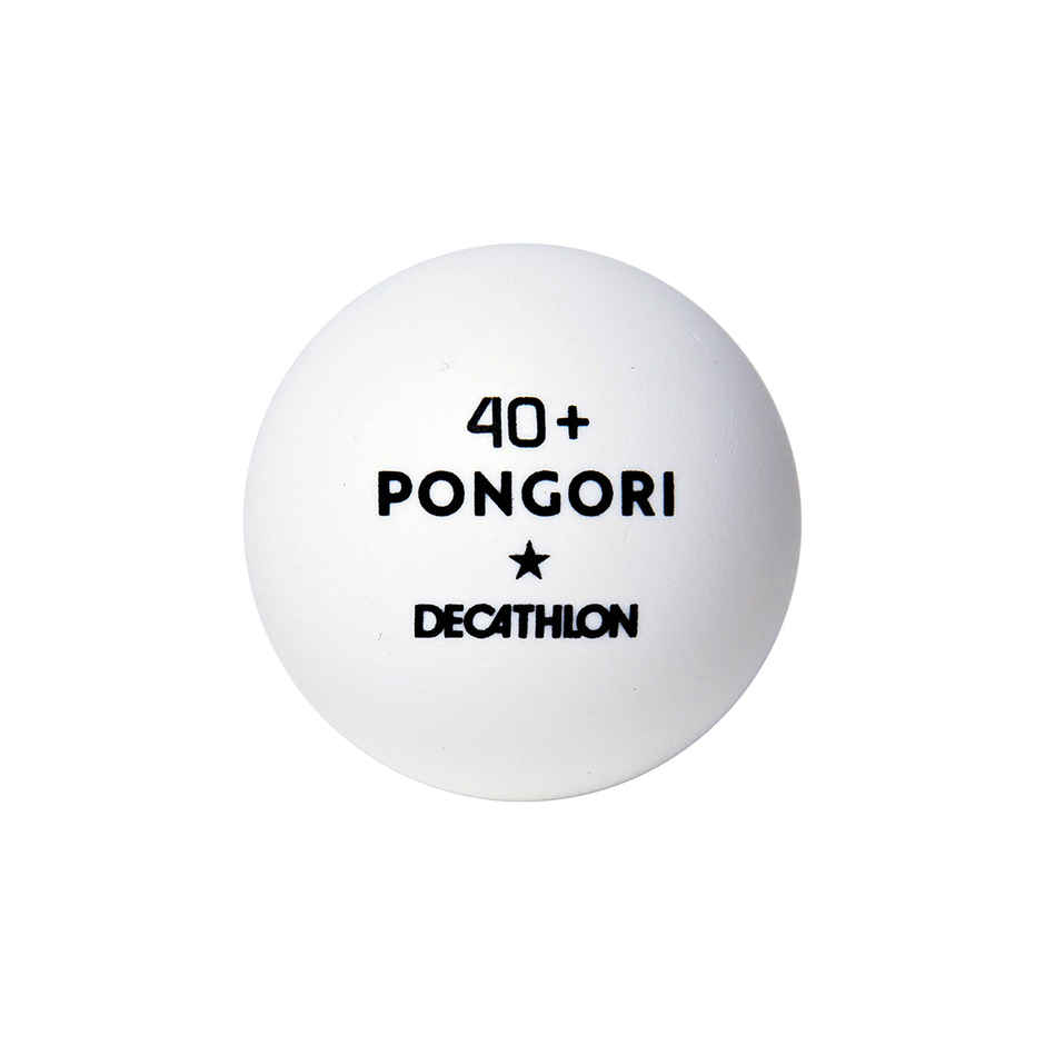 Decathlon Pongori Table Tennis Balls | 1 star 40 | Pack of 6