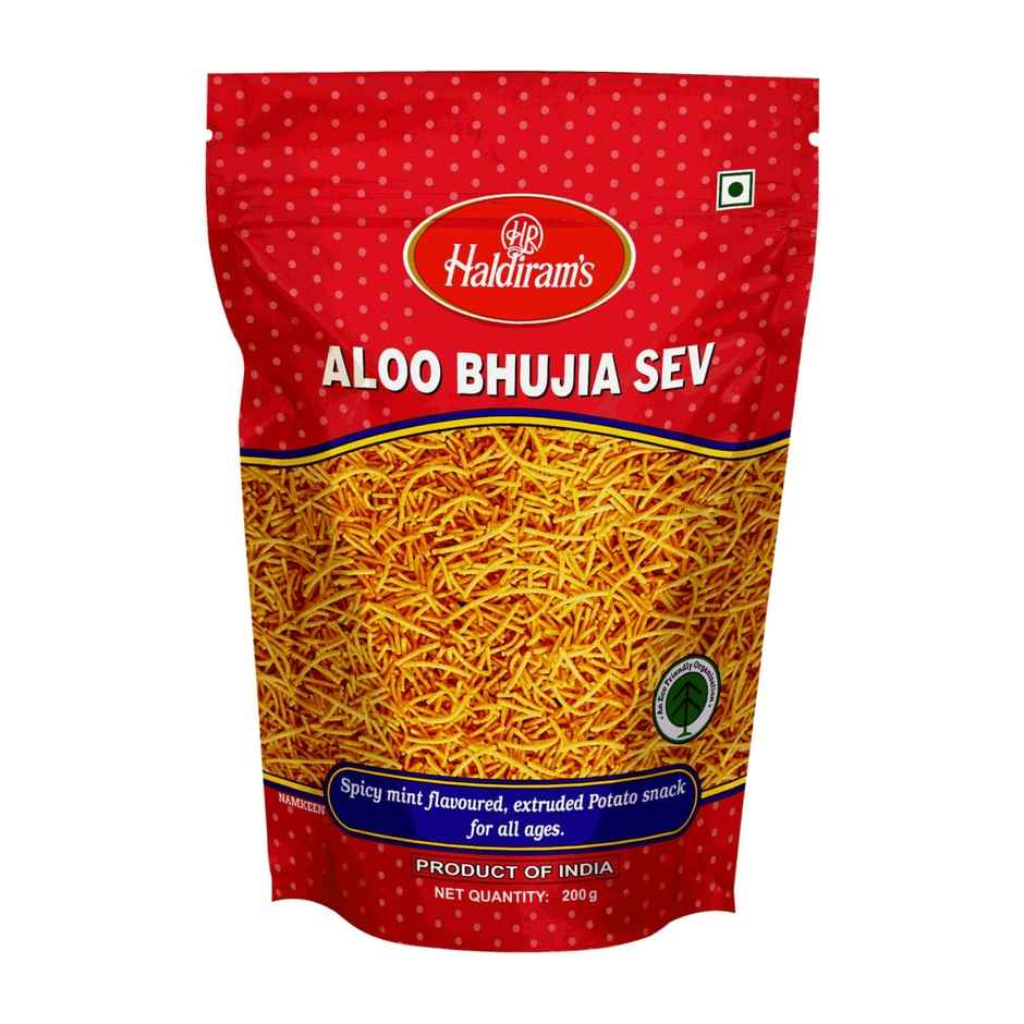 Haldiram's Aloo Bhujia Sev | Crunchy Savory Snack