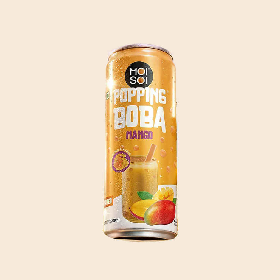 Moi Soi Popping Boba With Mango Fruit Drink