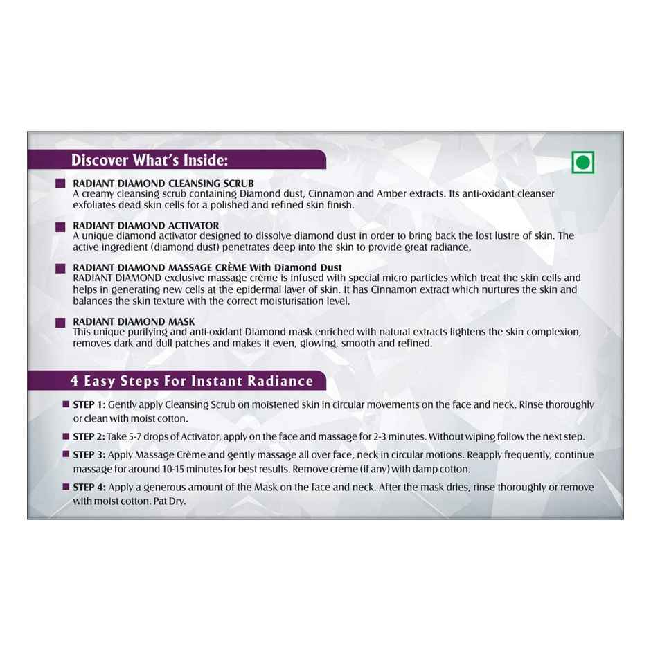 Lotus Herbals Radiant Diamond Cellular Radiance Facial Kit