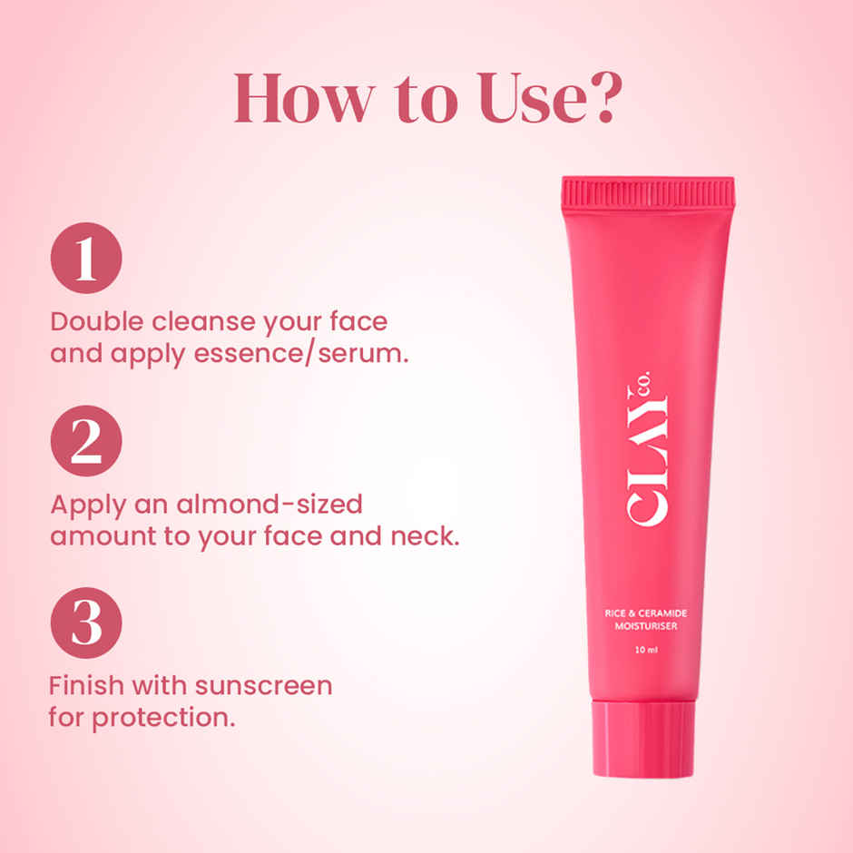 ClayCo. Hydrating Rice & Ceramide Moisturiser with Exosomes