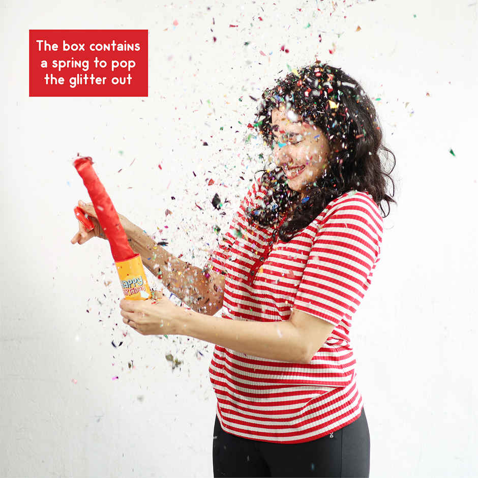 Happy Mail Reusable Birthday Glitter Bomb