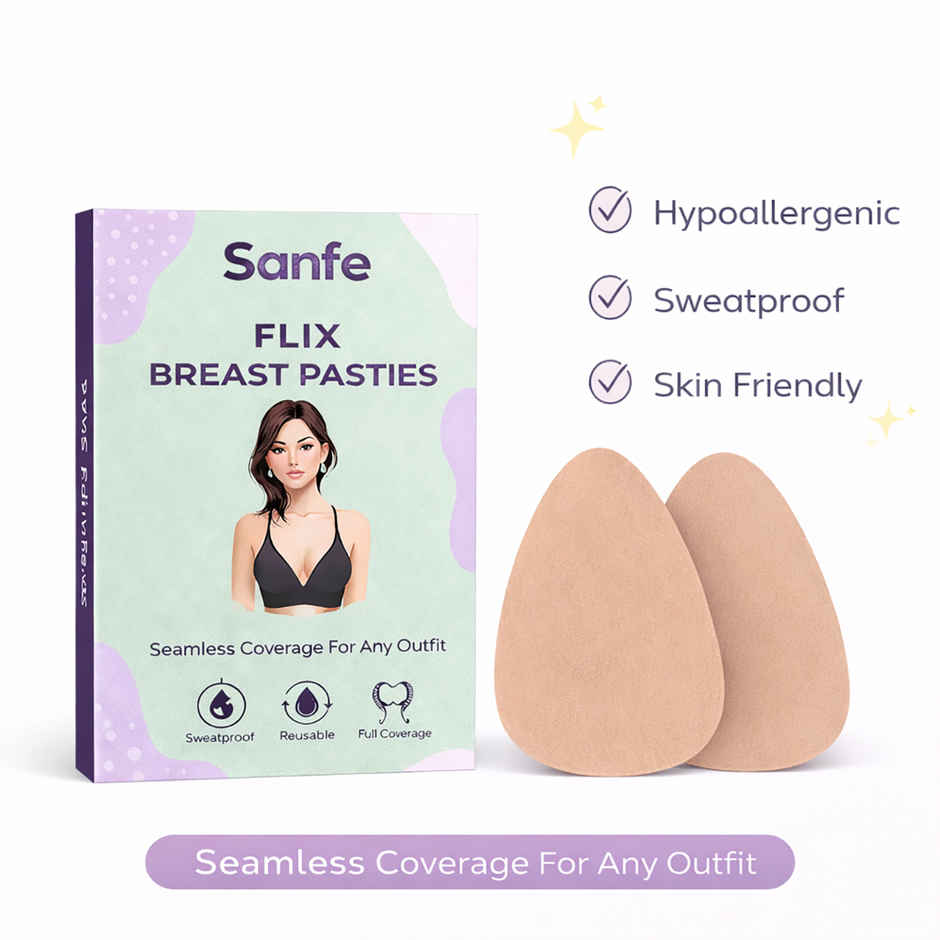 Sanfe Flix Silicone Breast Pasties | Nude