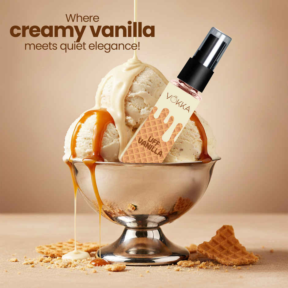 Vokka Pocket Perfume Uff Vanilla 8ml Luxury Eau De Parfum for Women