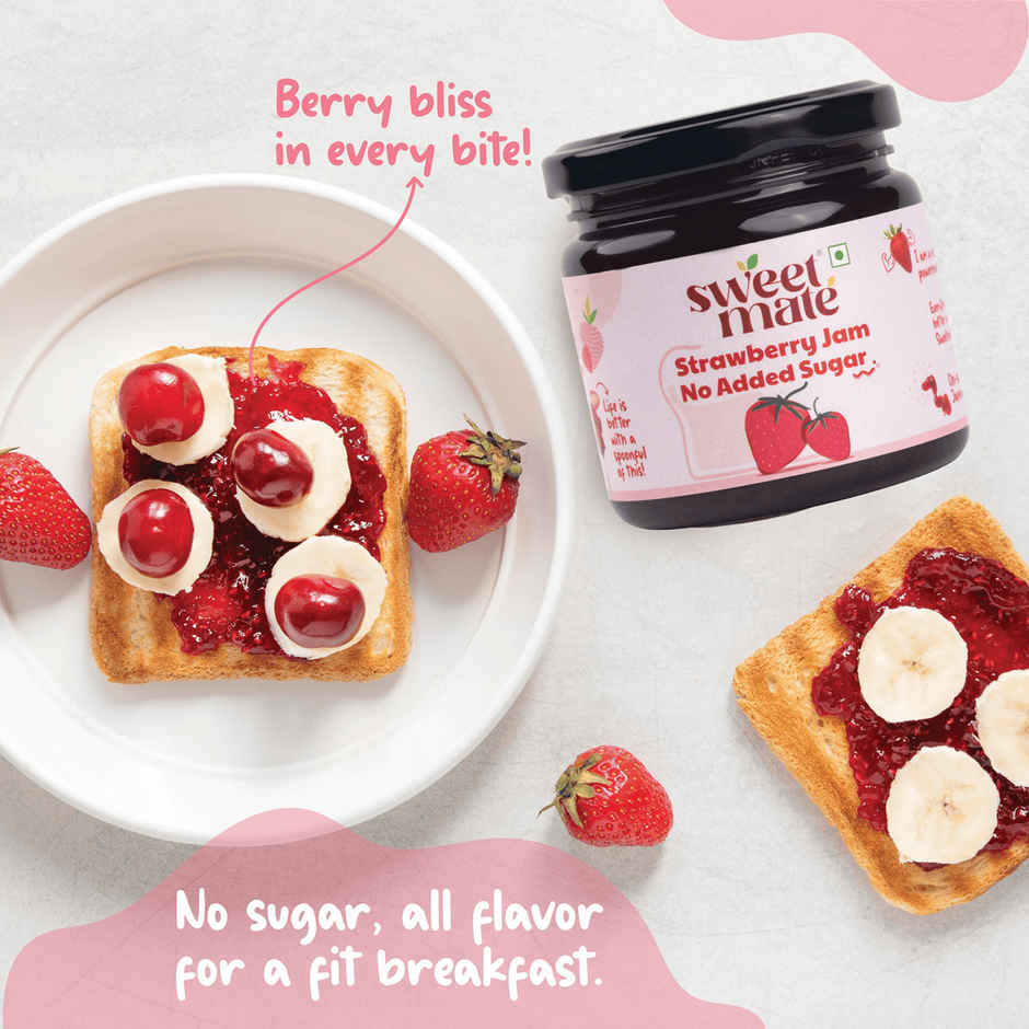 Sweetmate Sugar Free Strawberry Jam