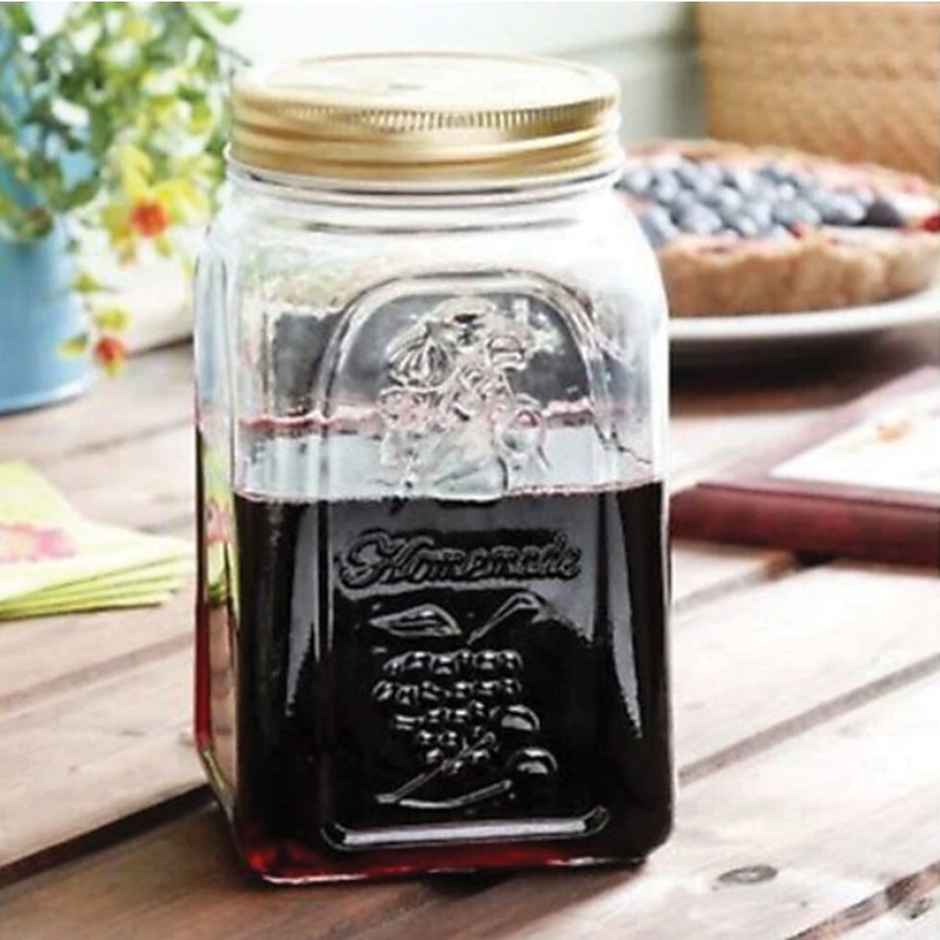 Pasabahce Homemade Jar | 1000 CC | Set of 2