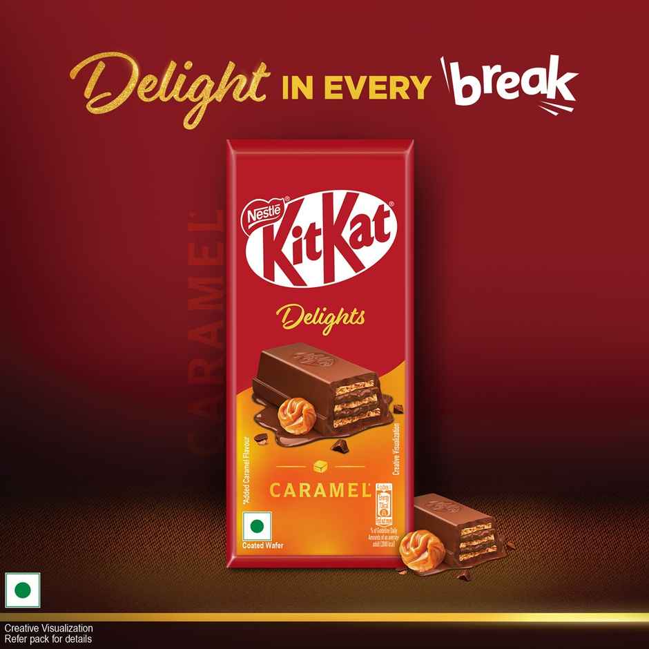 Nestle KitKat Delights Caramel | Crispy Chocolate Treat